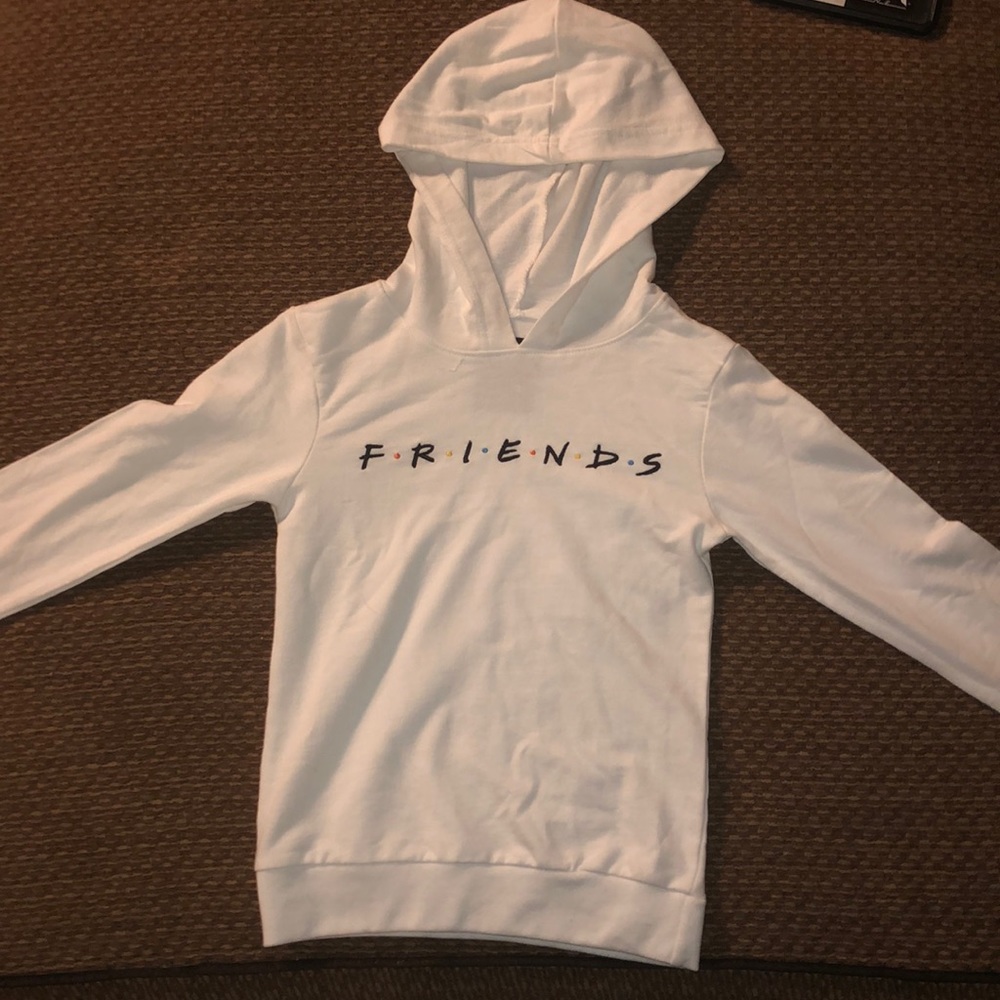 Friends hoodie size xs.